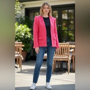 Lilly Pulitzer Pink Cable Knit Cardigan